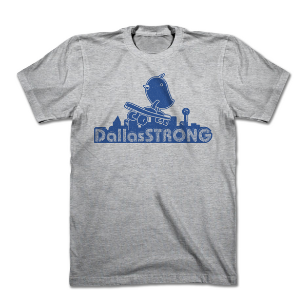 Dallas Strong SkaterBIRD t-shirt