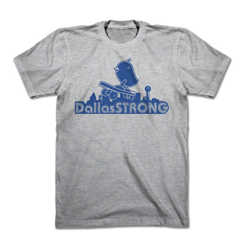 Dallas Strong SkaterBIRD t-shirt